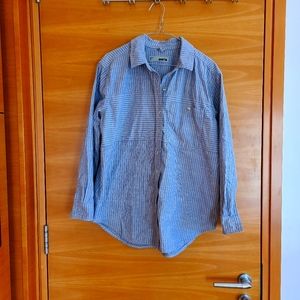 Oversized Topshop Button-down Shirt